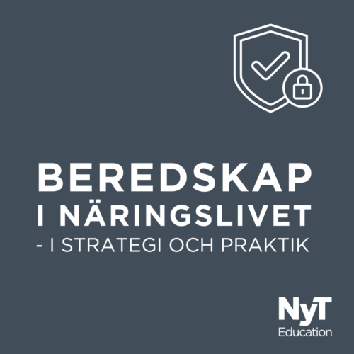 Beredskap i näringslivet - i strategi och praktik
