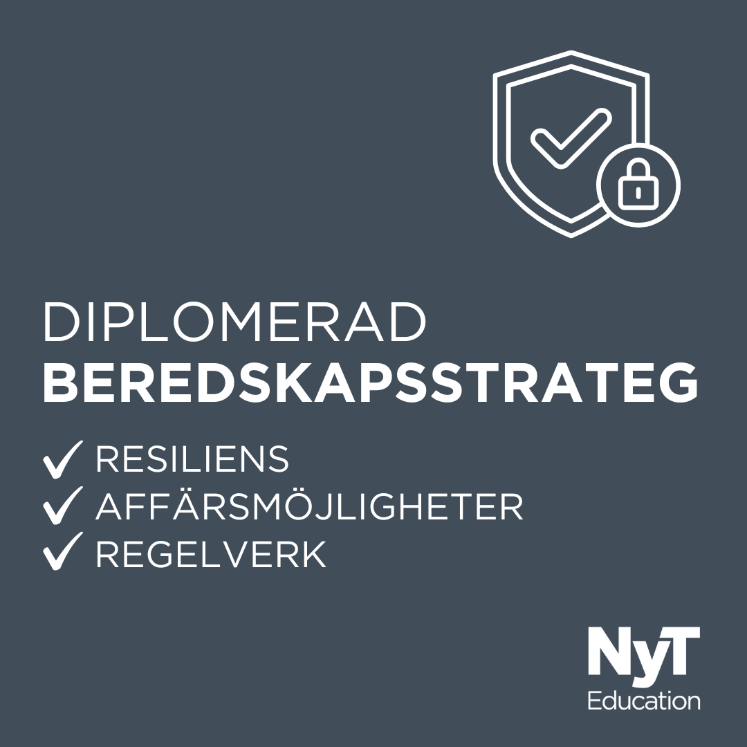 Diplomerad Beredskapsstrateg