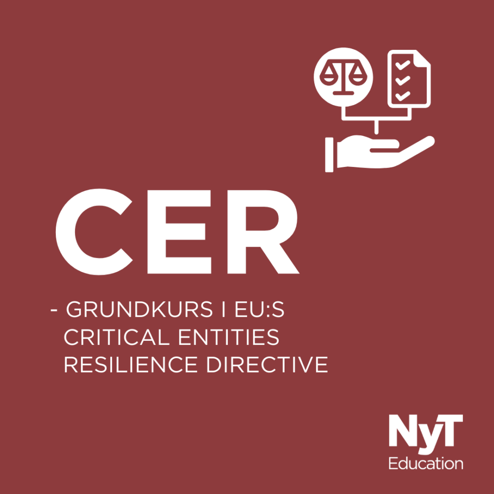 Critical Entities Resilience Directive (CER)