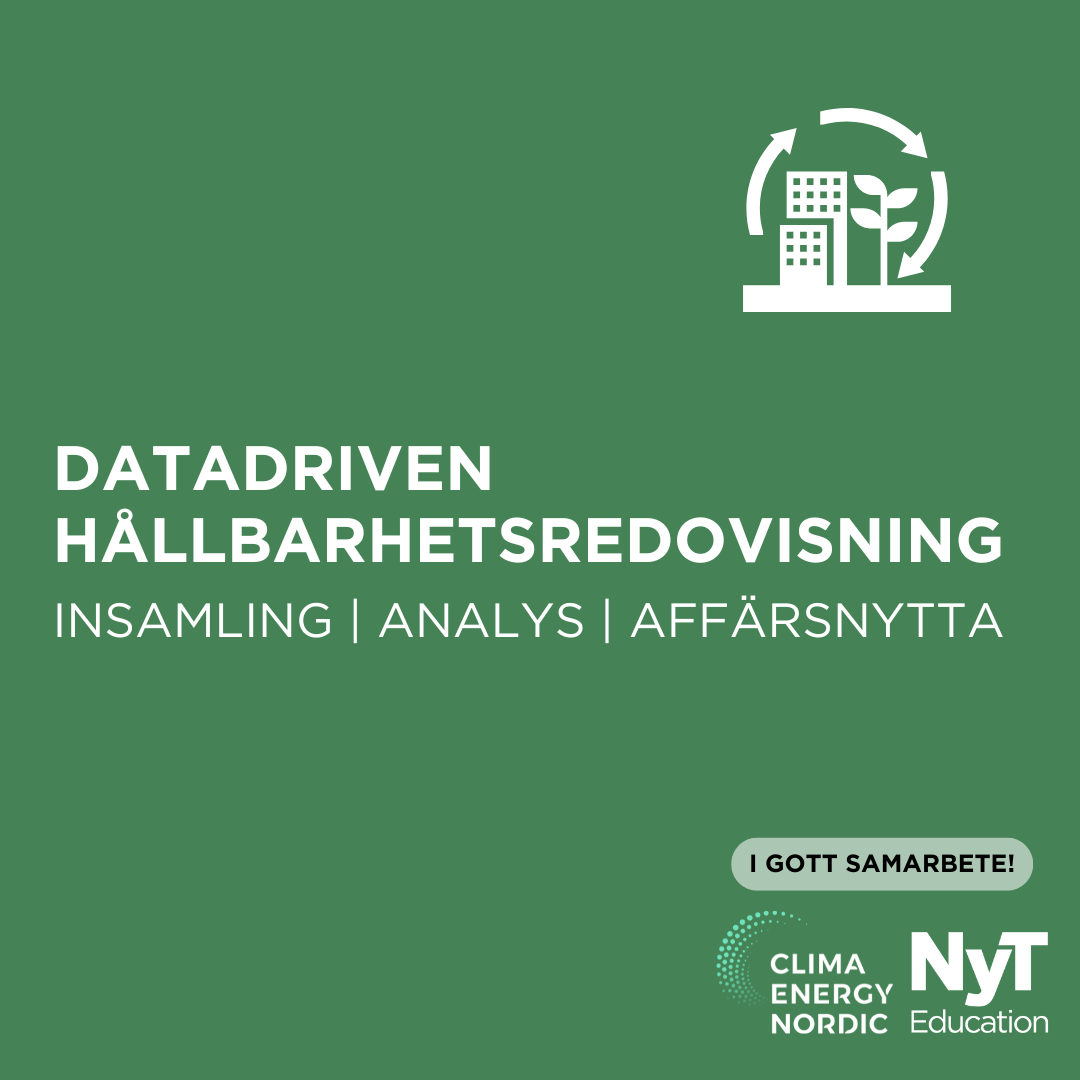 Datadriven Hållbarhetsredovisning – Insamling, Analys och Affärsvärde