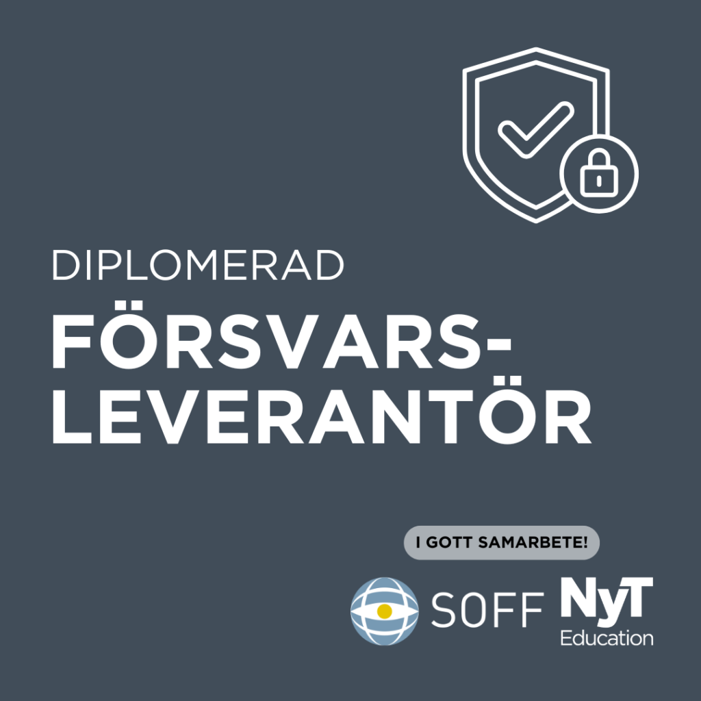 Diplomerad Försvarsleverantör