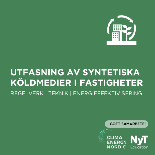 Utfasning av syntetiska köldmedier
