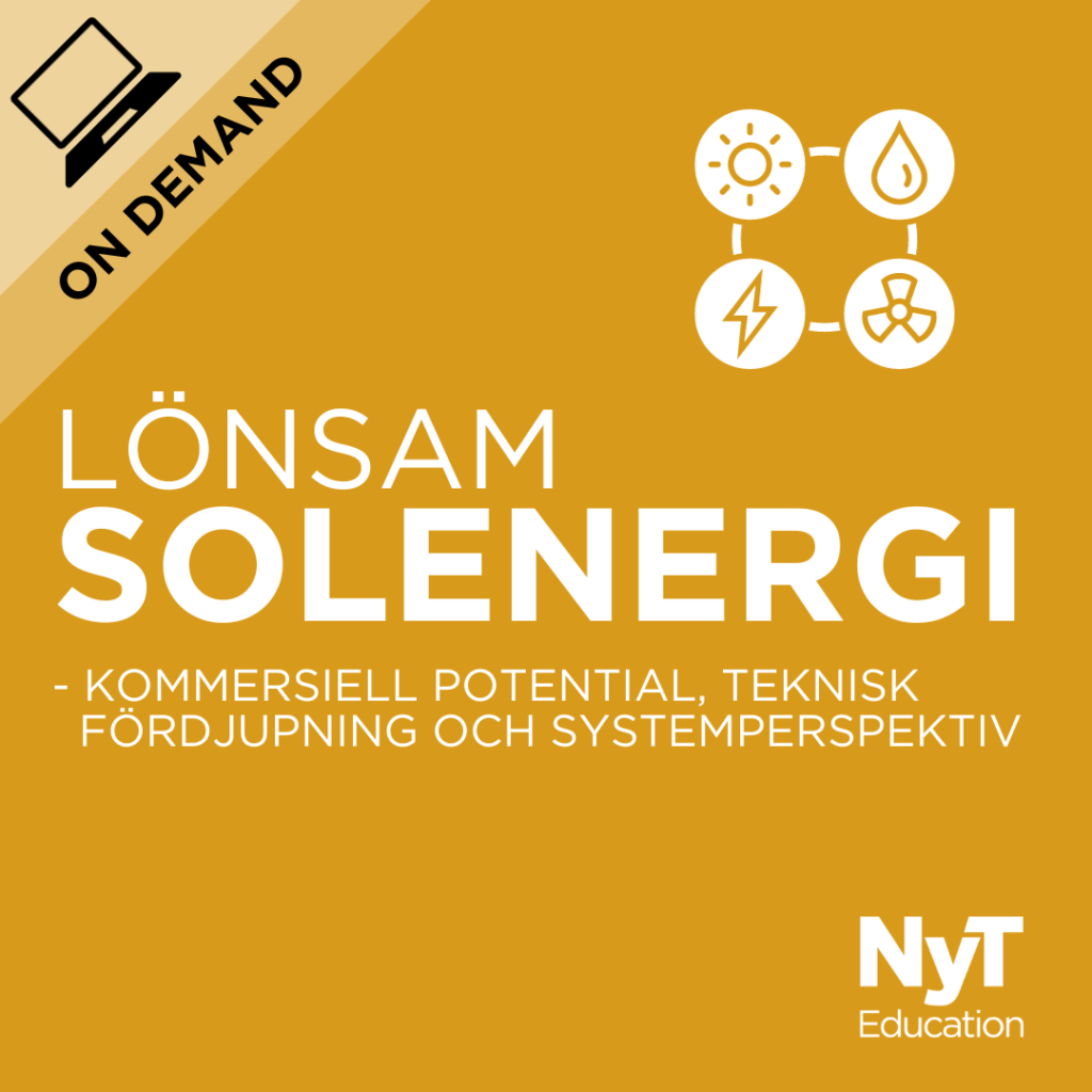 Lönsam solenergi / On demand