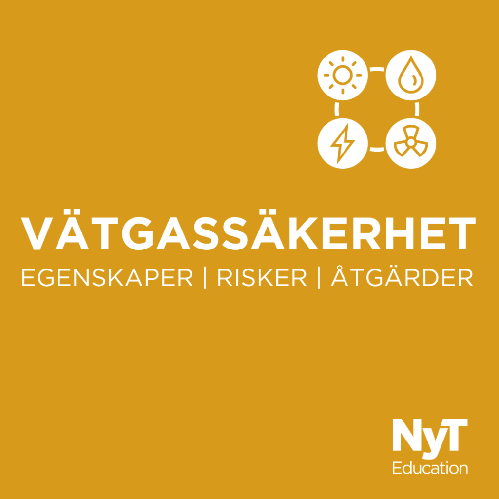 Vätgassäkerhet - egenskaper, risker och åtgärder