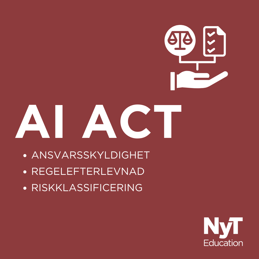 AI Act – ansvarsskyldighet, regelefterlevnad & riskklassificering